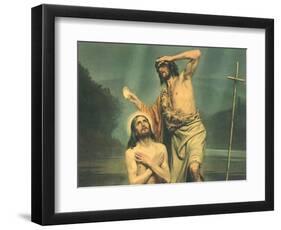 Baptism of Christ-null-Framed Premium Giclee Print
