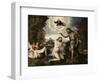 Baptism of Christ-Paris Bordone-Framed Giclee Print