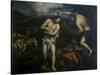 Baptism of Christ-Paris Bordone-Stretched Canvas