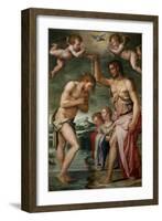 Baptism of Christ-Giorgio Vasari-Framed Giclee Print