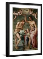 Baptism of Christ-Giorgio Vasari-Framed Giclee Print