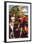 Baptism of Christ-Girolamo Parmigianino-Framed Art Print