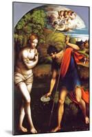 Baptism of Christ-Girolamo Parmigianino-Mounted Art Print