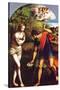 Baptism of Christ-Girolamo Parmigianino-Stretched Canvas