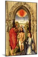 Baptism of Christ-Rogier van der Weyden-Mounted Art Print