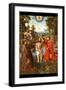 Baptism of Christ-Jacques-Louis David-Framed Art Print