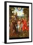 Baptism of Christ-Jacques-Louis David-Framed Art Print