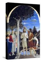 Baptism of Christ-Piero della Francesca-Stretched Canvas