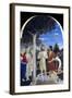 Baptism of Christ-Piero della Francesca-Framed Art Print