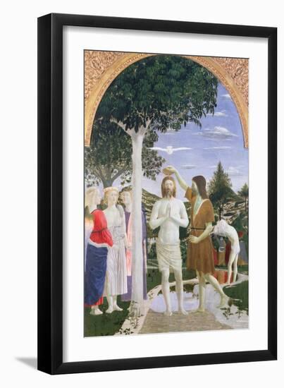 Baptism of Christ-Piero della Francesca-Framed Giclee Print