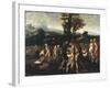 Baptism of Christ-Jan van Scorel-Framed Giclee Print