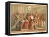 Baptism of Clovis I, King of the Franks, 496-null-Framed Stretched Canvas