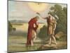 Baptism of Jesus by John the Baptist-English School-Mounted Giclee Print