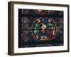 Baptism of Jesus, Choir Window, Notre-Dame Cathedral-null-Framed Giclee Print