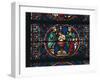 Baptism of Jesus, Choir Window, Notre-Dame Cathedral-null-Framed Giclee Print