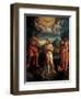 Baptism of Jesus Christ-Callisto Piazza-Framed Art Print