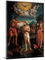 Baptism of Jesus Christ-Callisto Piazza-Mounted Art Print
