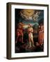 Baptism of Jesus Christ-Callisto Piazza-Framed Art Print