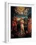 Baptism of Jesus Christ-Callisto Piazza-Framed Art Print