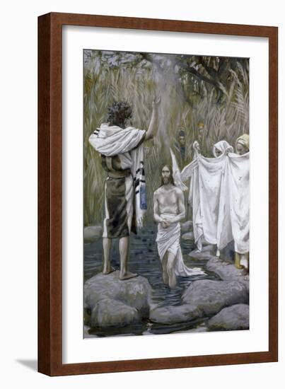 Baptism of Jesus-James Tissot-Framed Giclee Print