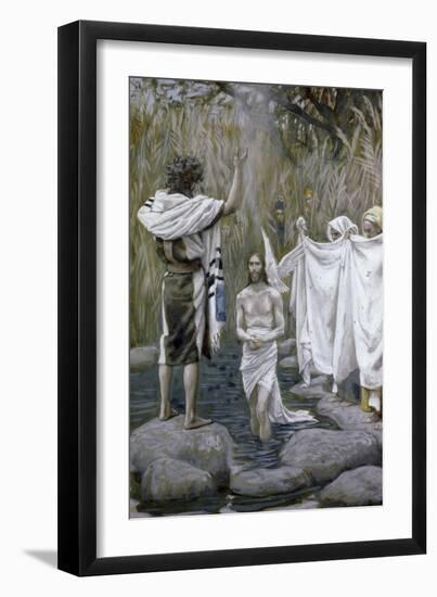 Baptism of Jesus-James Tissot-Framed Giclee Print