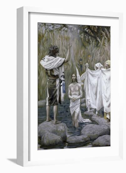 Baptism of Jesus-James Tissot-Framed Giclee Print