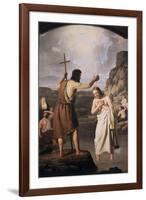 Baptism of Jesus-Johan Peter Raadsig-Framed Giclee Print