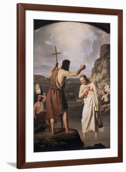 Baptism of Jesus-Johan Peter Raadsig-Framed Giclee Print