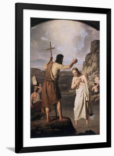 Baptism of Jesus-Johan Peter Raadsig-Framed Giclee Print