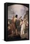 Baptism of Jesus-Johan Peter Raadsig-Framed Stretched Canvas