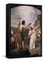 Baptism of Jesus-Johan Peter Raadsig-Framed Stretched Canvas