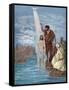 Baptism of Jesus-null-Framed Stretched Canvas