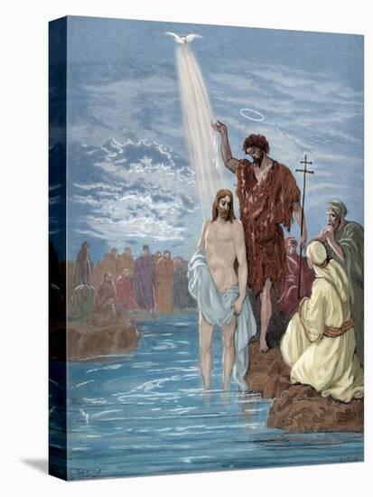 Baptism of Jesus-null-Stretched Canvas