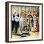 Baptism of Prince of Wales, 1842-null-Framed Giclee Print