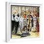 Baptism of Prince of Wales, 1842-null-Framed Giclee Print