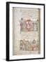 Baptism of Prince Vladimir from the Radziwill Chronicle-null-Framed Giclee Print