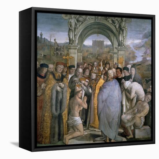 Baptism of Saint Augustine-null-Framed Stretched Canvas