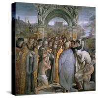 Baptism of Saint Augustine-null-Stretched Canvas