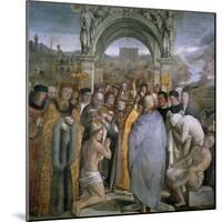 Baptism of Saint Augustine-null-Mounted Giclee Print