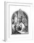 Baptism of Saxon Leader Widukind, 1840-Johann Jakob Kirchhoff-Framed Giclee Print