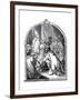 Baptism of Saxon Leader Widukind, 1840-Johann Jakob Kirchhoff-Framed Giclee Print