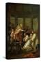 Baptism of St. Augustine-Louis De, The Younger Boulogne-Stretched Canvas