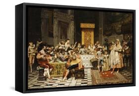 Baptism of the Conde-Adolphe Alexandre Lesrel-Framed Stretched Canvas