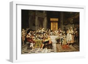 Baptism of the Conde-Adolphe Alexandre Lesrel-Framed Giclee Print