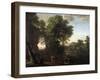 Baptism of the Eunuch-Herman Van Swanevelt-Framed Art Print