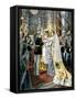 Baptism of the Grand Duchess Tatiana, Daughter of Nicholas II of Russia, 1897-null-Framed Stretched Canvas