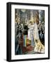 Baptism of the Grand Duchess Tatiana, Daughter of Nicholas II of Russia, 1897-null-Framed Giclee Print