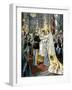 Baptism of the Grand Duchess Tatiana, Daughter of Nicholas II of Russia, 1897-null-Framed Giclee Print