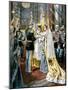 Baptism of the Grand Duchess Tatiana, Daughter of Nicholas II of Russia, 1897-null-Mounted Giclee Print