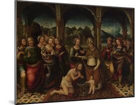 Baptismal Ceremony, End of 16th C-Amico Aspertini-Mounted Giclee Print